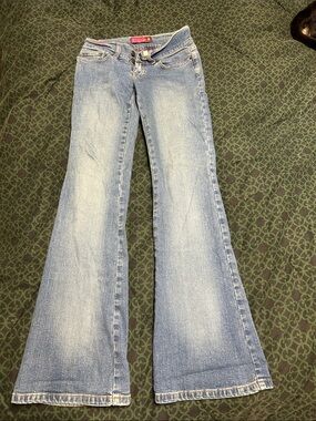 Women’s Light Blue Flared Jeans